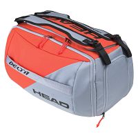 Head Delta Sport Bag Grey / Orange